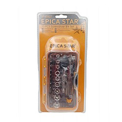 Κατσαβίδι Καστάνιας με 23 Εναλλασσόμενες Μύτες Epica Star EP-60627