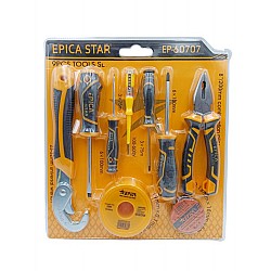 Σετ Εργαλείων Χειρός Εργασίας 9 τμχ Epica Star EP-60707