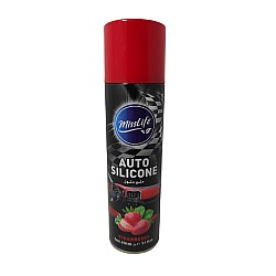  Γυαλιστικό Ταμπλό Σιλικόνης 210ml Misslife Auto Silicone Strawberry με άρωμα Φράουλα 67685 OEM