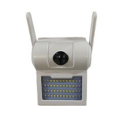 IP Κάμερα Ασφαλείας 1080p με Ανίχνευση Κίνησης WiFi & Φωτιστικό LED 1146-43 OEM Λευκό