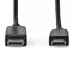Καλώδιο σύνδεσης DisplayPort Αρσενικό σε HDMI 1.4 Αρσενικό 1.5m DS-202310 OEM