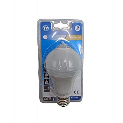 Λάμπα LED για Ντουί E27 με Φωτοκύτταρο 12W/E27/6000K LED-05549
