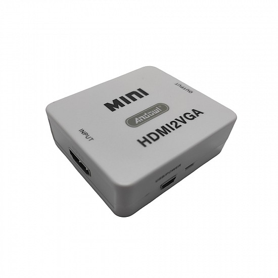Μετατροπέας HDMI 720p/1080p σε VGA θηλυκό με Ήχο Andowl Q-JC145