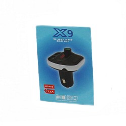 Bluetooth USB MP3 Player USB 2.1A Αυτοκινήτου - Car FM Transmitter Car Kit X9 OEM
