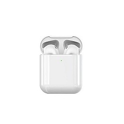 Vipfan T02 Earbud Bluetooth Handsfree Lightning Ακουστικά με Θήκη Φόρτισης Λευκά