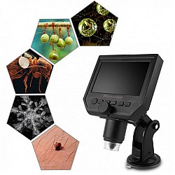 Φορητό Ψηφιακό Μικροσκόπιο Μεγέθυνσης 600x με Οθόνη LCD 4.3 Ιντσών TY-96003