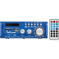 Ενισχυτής με λειτουργία Karaoke BT-253 σε Μπλε Χρώμα