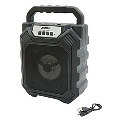 Q-L688B Ηχείο Bluetooth 5W με Ραδιόφωνο και 4 ώρες Λειτουργίας Black