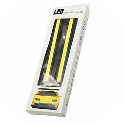 LED COB Αυτοκόλλητα Φώτα Αυτοκινήτου 2x6W 2x17cm Αδιάβροχα LI-1108