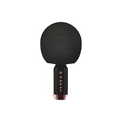 Ασύρματο Μικρόφωνο Karaoke Bluetooth Ηχείο με TF Card C300 OEM σε Μαύρο Χρώμα