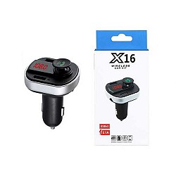 Bluetooth USB MP3 Player USB 2.1A Αυτοκινήτου - Car FM Transmitter Car Kit X16 OEM