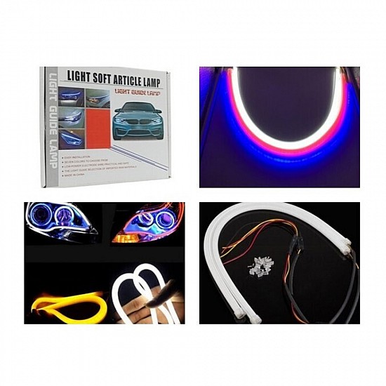 Σύστημα Εσωτερικού Φωτισμού Αυτοκινήτου 2x45cm RGB TY-00830