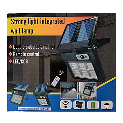 Επιτοίχιο Ηλιακό Φωτιστικό με Αισθητήρα Κίνησης και Τηλεχειριστήριο με 6 LED COB W783-6 OEM