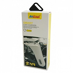 Φορτιστής Αυτοκινήτου Συνολικής Έντασης 3.1A με μία Θύρα USB Andowl QY-C056