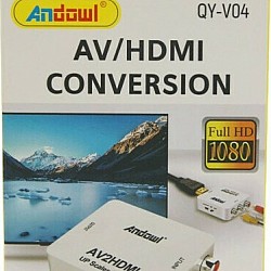 HDMI female - 3x RCA female Andowl QY-V04