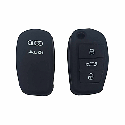 Θήκη Κλειδιού από Σιλικόνη Universal για Audi 404327 σε Μαύρο Χρώμα OEM
